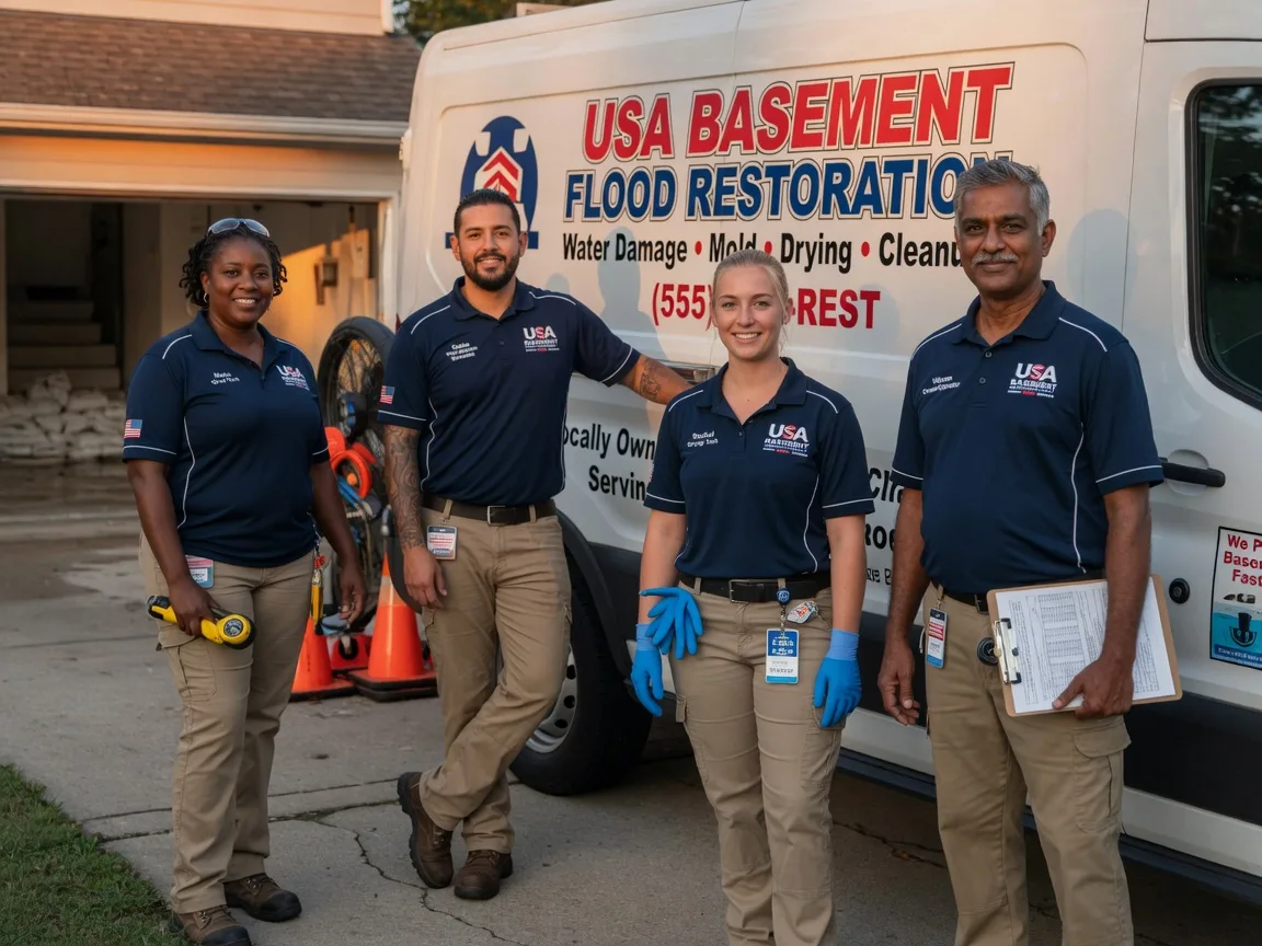 Basement Flood Cleanup company in Sardis, MS